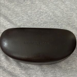 Michael Kors Dark Brown Eyewear Case